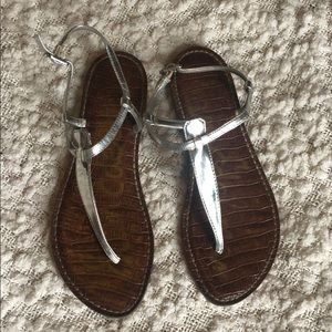 Sam Edelman Silver Sandals